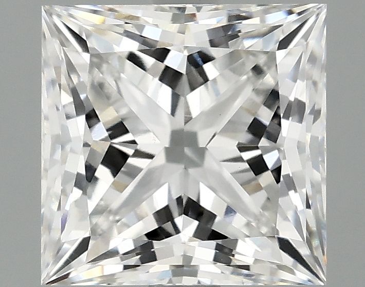 2.09 ct. princess Lab Grown Diamond front image