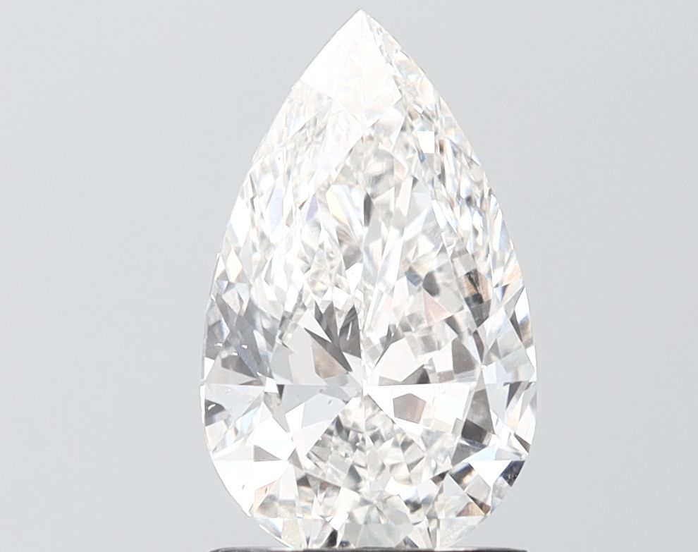 2 carat f VS2 EX Cut IGI pear diamond