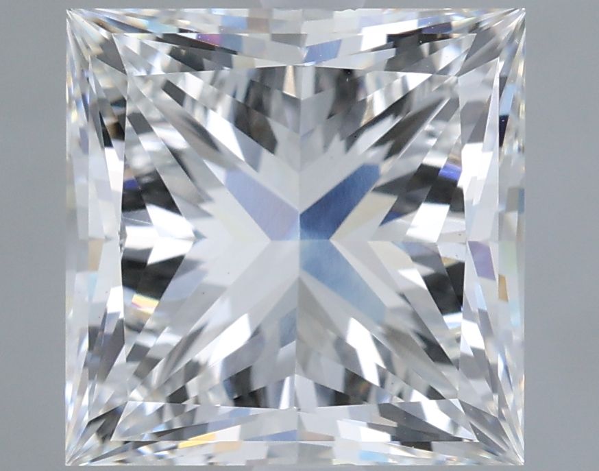 4.03 ct. princess Lab Grown Diamond front image