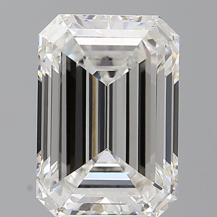 5.58 ct. emerald Lab Grown Diamond front image