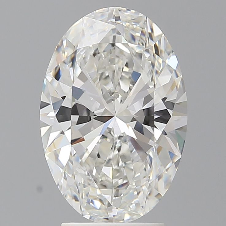 3.55 ct. oval Lab Grown Diamond front image