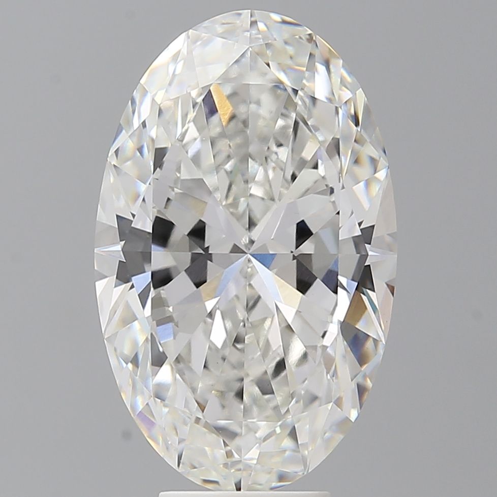7.07 ct. oval Lab Grown Diamond front image