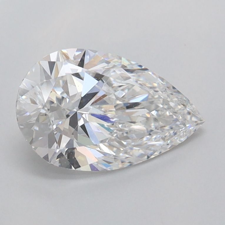 1.01 ct lab-grown Pear Diamond