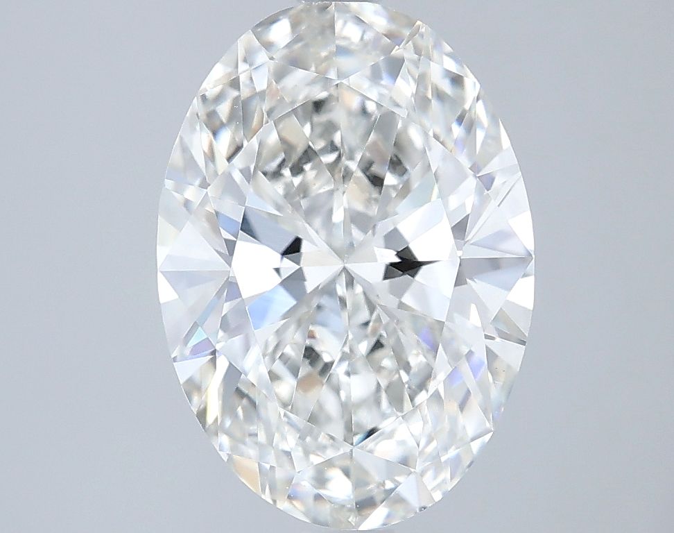 3.02 ct. oval Lab Grown Diamond front image