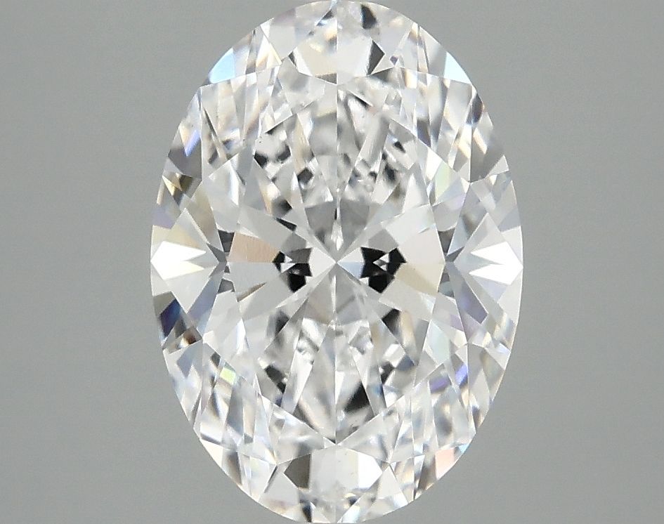 2.82 ct. oval Lab Grown Diamond front image