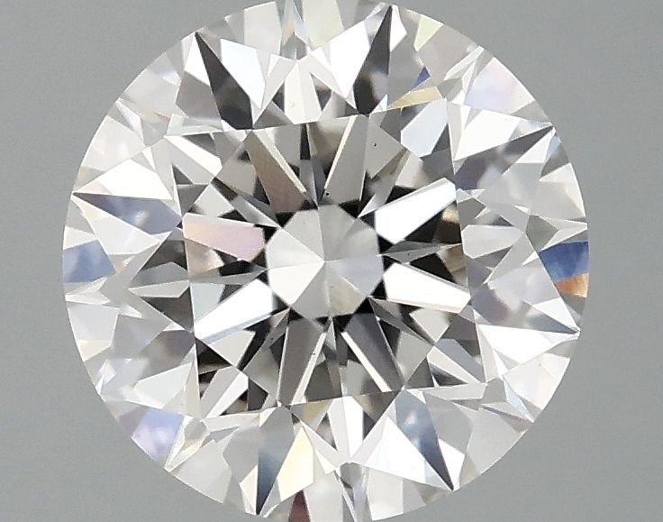 2.58 ct. round Lab Grown Diamond front image