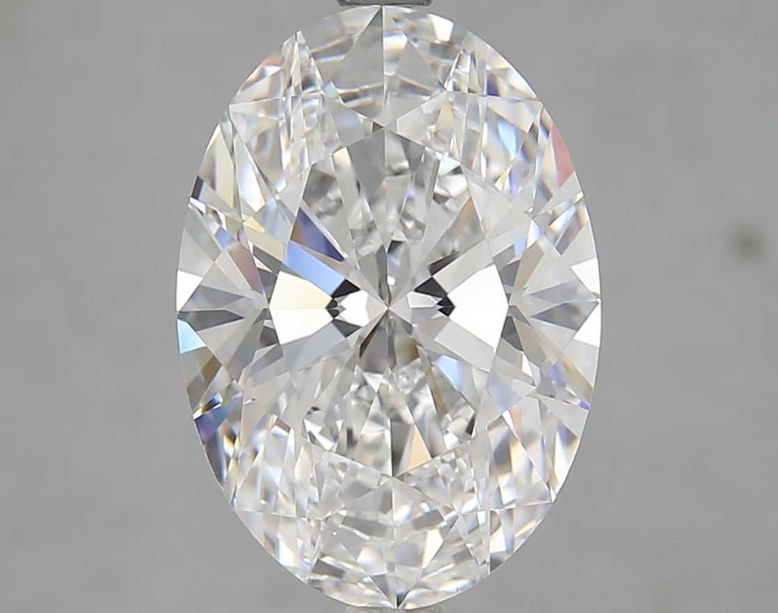 4.25 ct. oval Lab Grown Diamond front image
