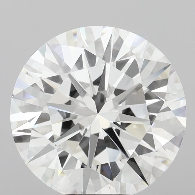 6.04 ct. round Lab Grown Diamond front image