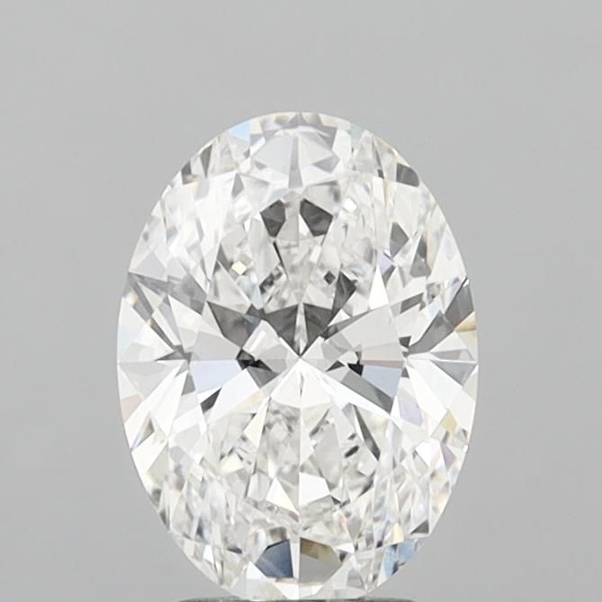 3.03 ct. oval Lab Grown Diamond front image