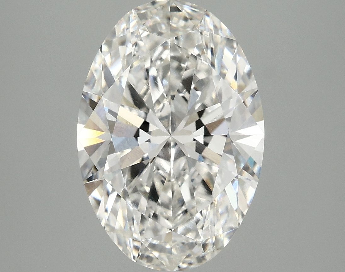 3.85 ct. oval Lab Grown Diamond front image