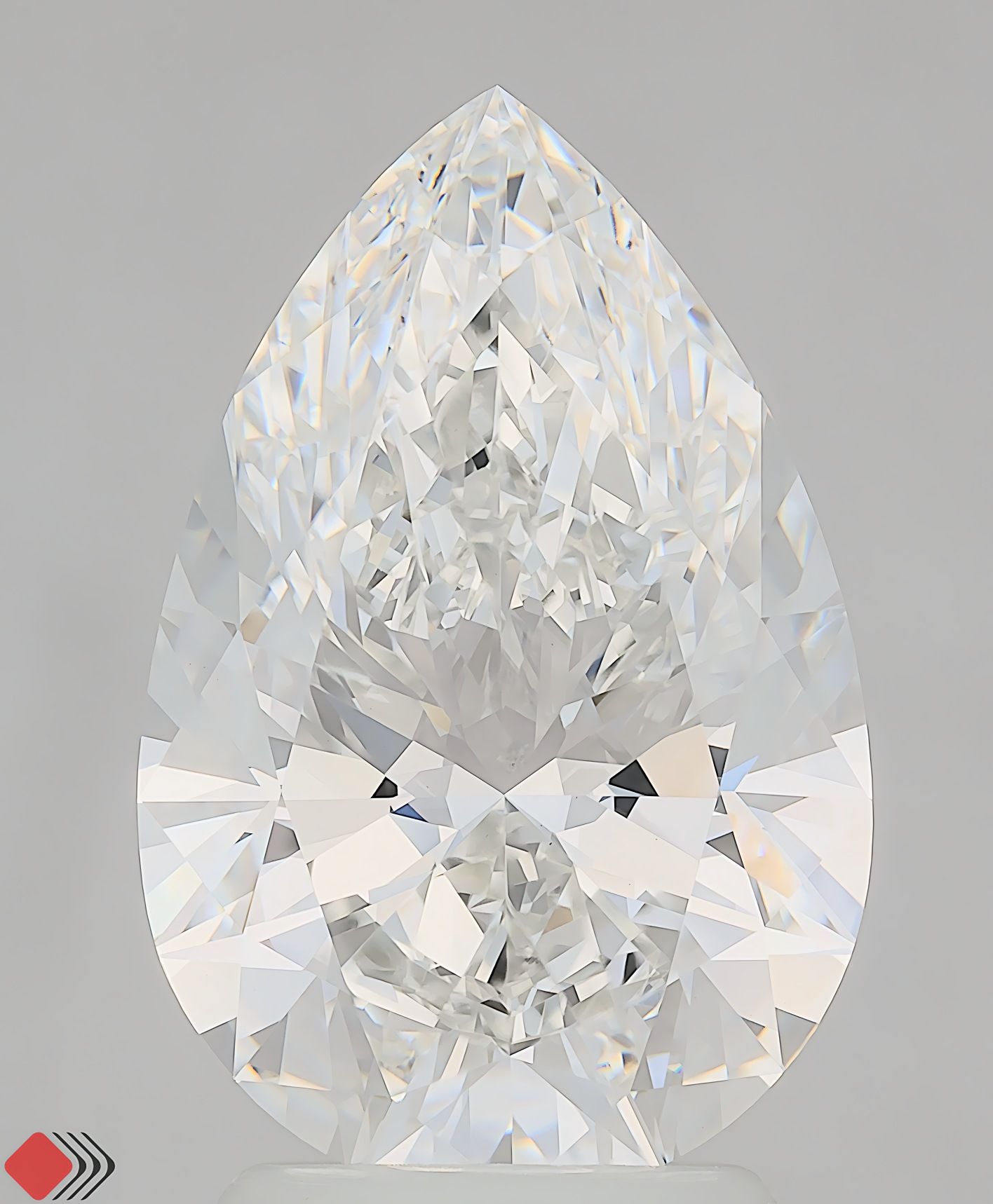 3.08 ct. pear Lab Grown Diamond front image