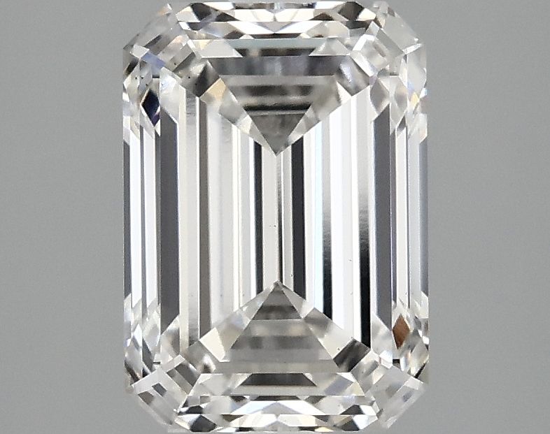 2.59 ct. emerald Lab Grown Diamond front image