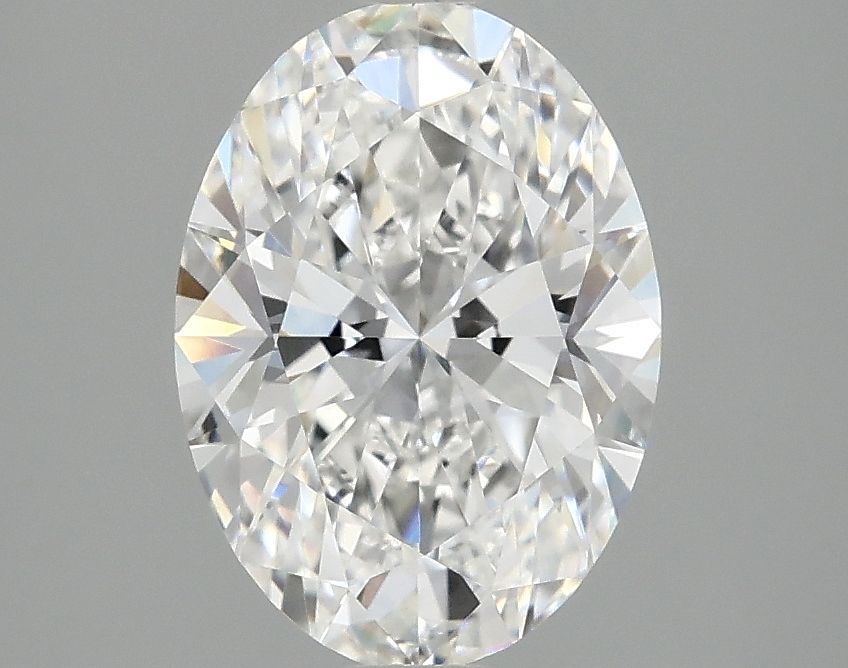 2.10 ct. oval Lab Grown Diamond front image