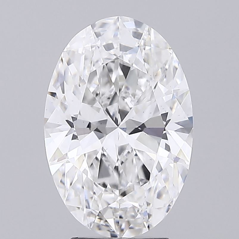 4.01 ct. oval Lab Grown Diamond front image