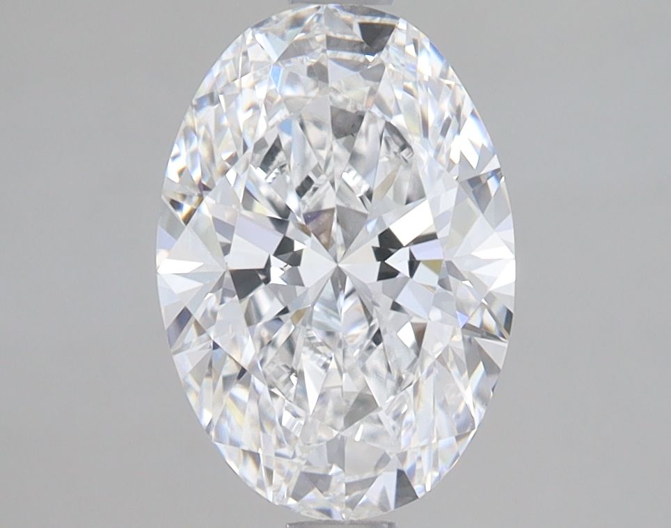 2.07 ct. oval Lab Grown Diamond front image