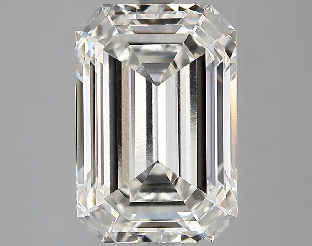 3.68 ct. emerald Lab Grown Diamond front image