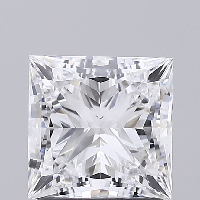 1.57 ct. princess Lab Grown Diamond front image