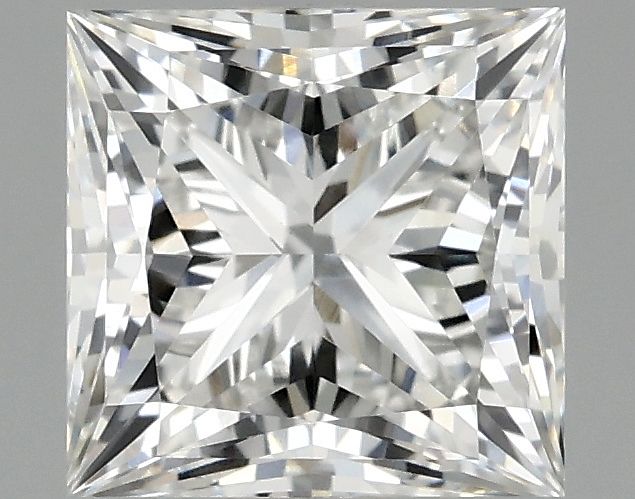 1.56 ct. princess Lab Grown Diamond front image