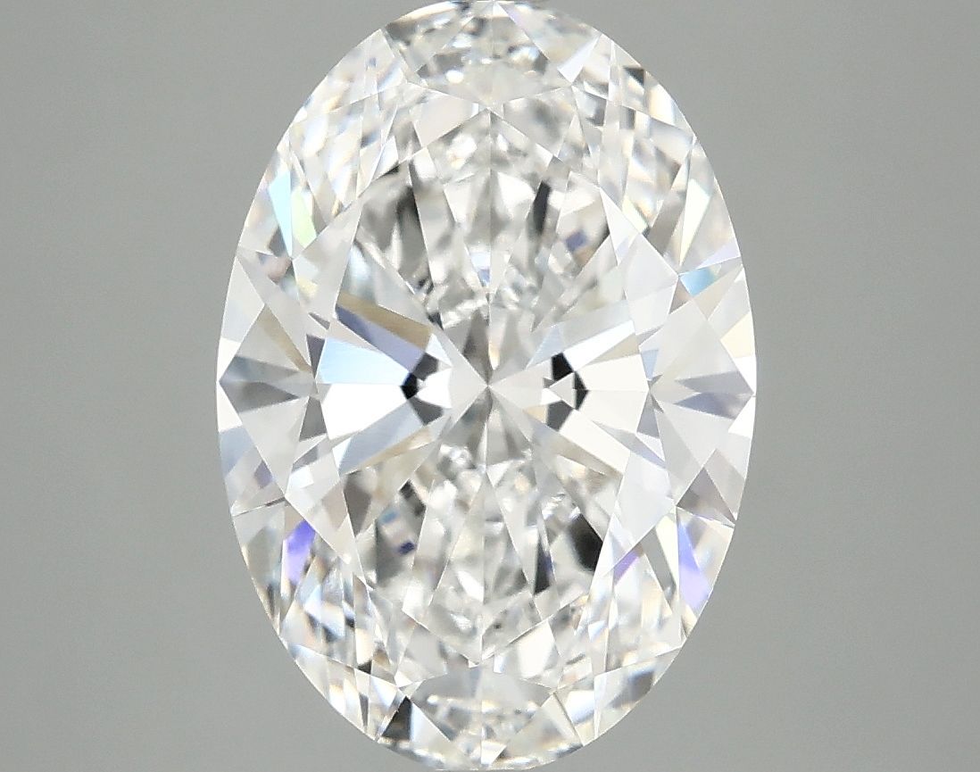 3.86 ct. oval Lab Grown Diamond front image