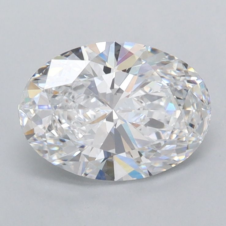 1.28 ct. oval Lab Grown Diamond front image