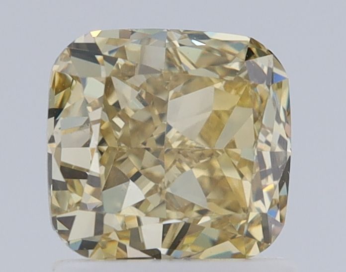 1.21 Carat Cushion brilliant Diamond Fancy Brownish Yellow VS1
