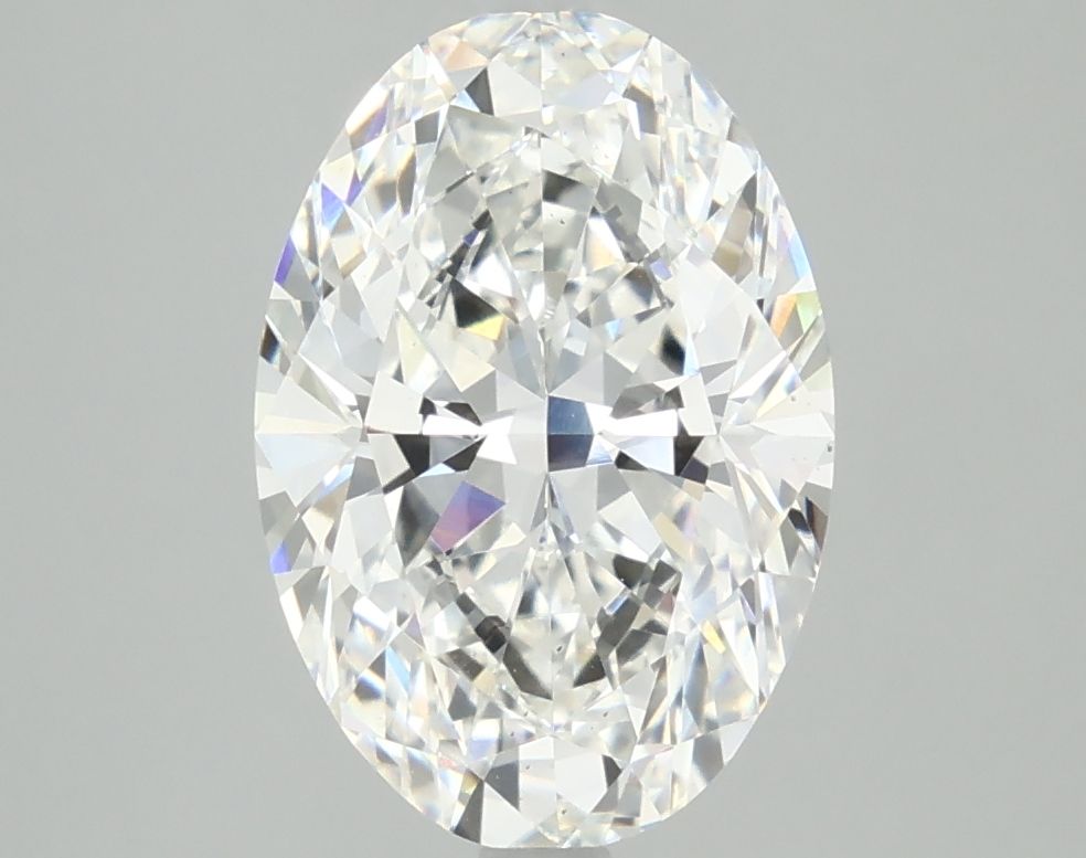 3.52 ct. oval Lab Grown Diamond front image