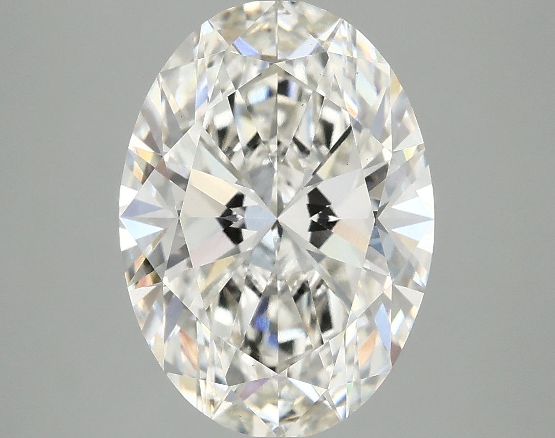 4.05 ct. oval Lab Grown Diamond front image