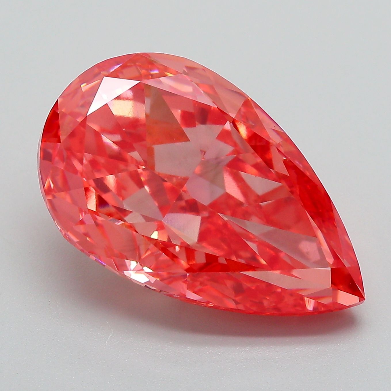 10.01 ct. pear Lab Grown Diamond front image