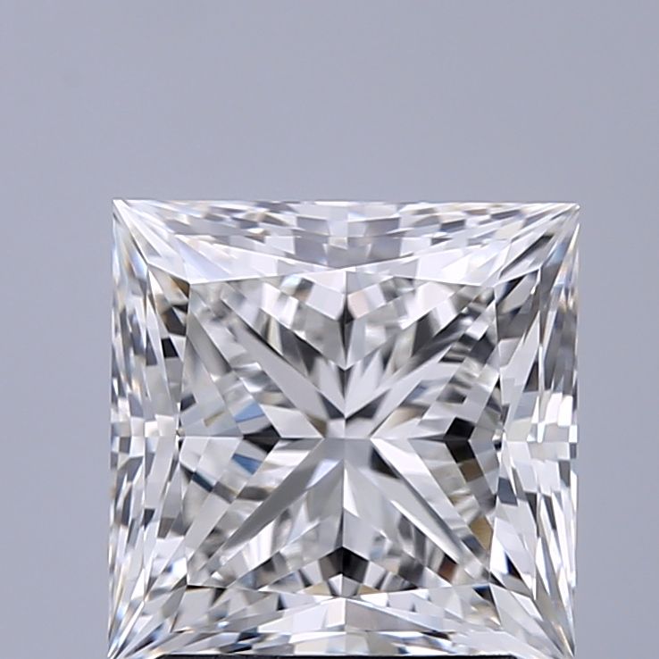2.54 ct. princess Lab Grown Diamond front image