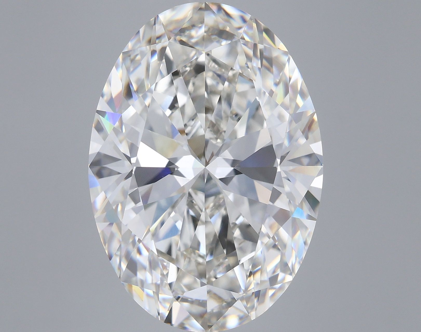 13.05 ct. oval Lab Grown Diamond front image