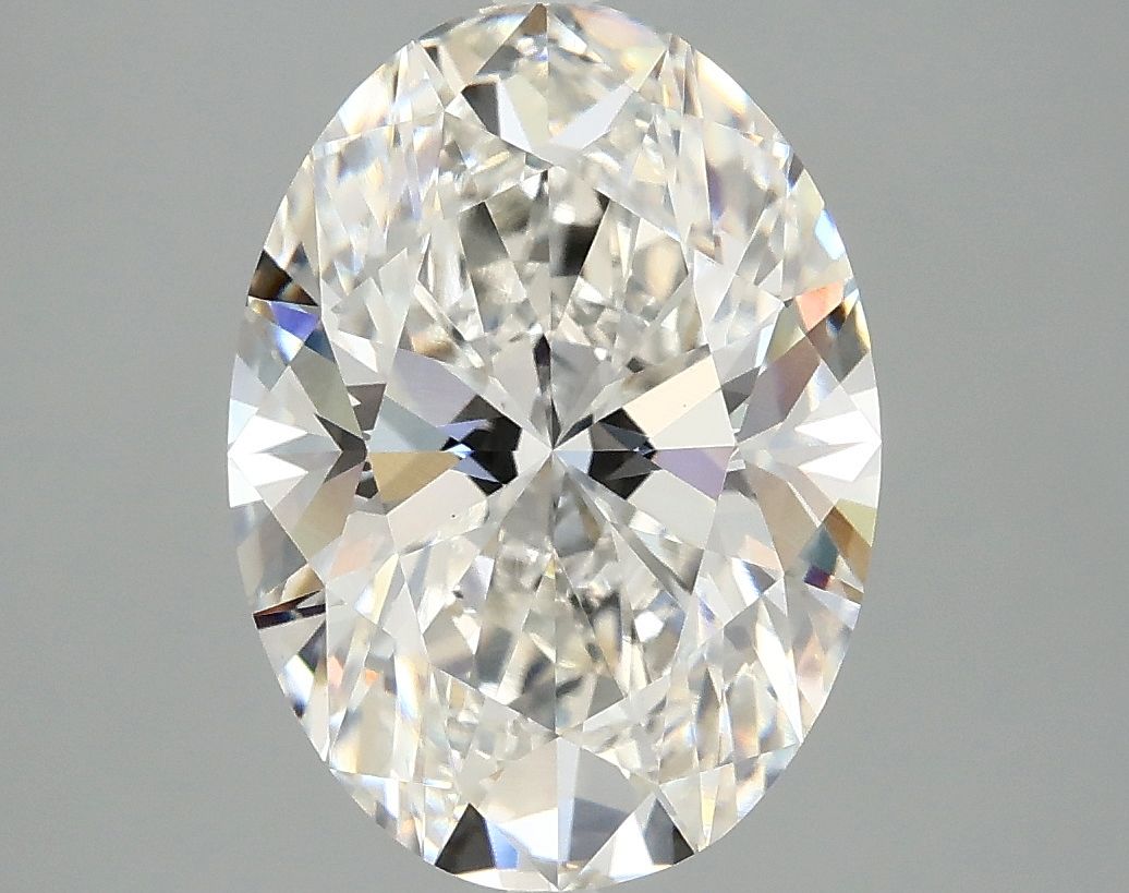 3.91 ct. oval Lab Grown Diamond front image
