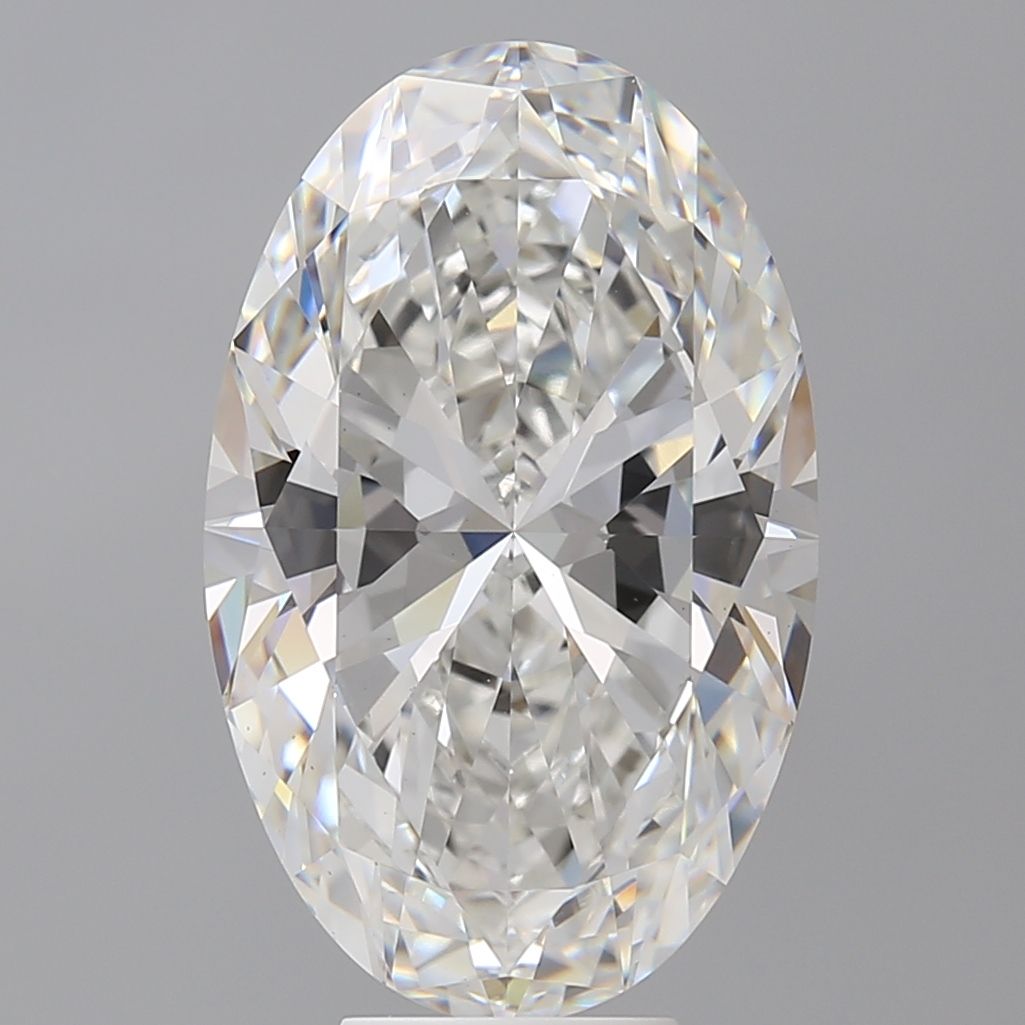 8.10 ct. oval Lab Grown Diamond front image