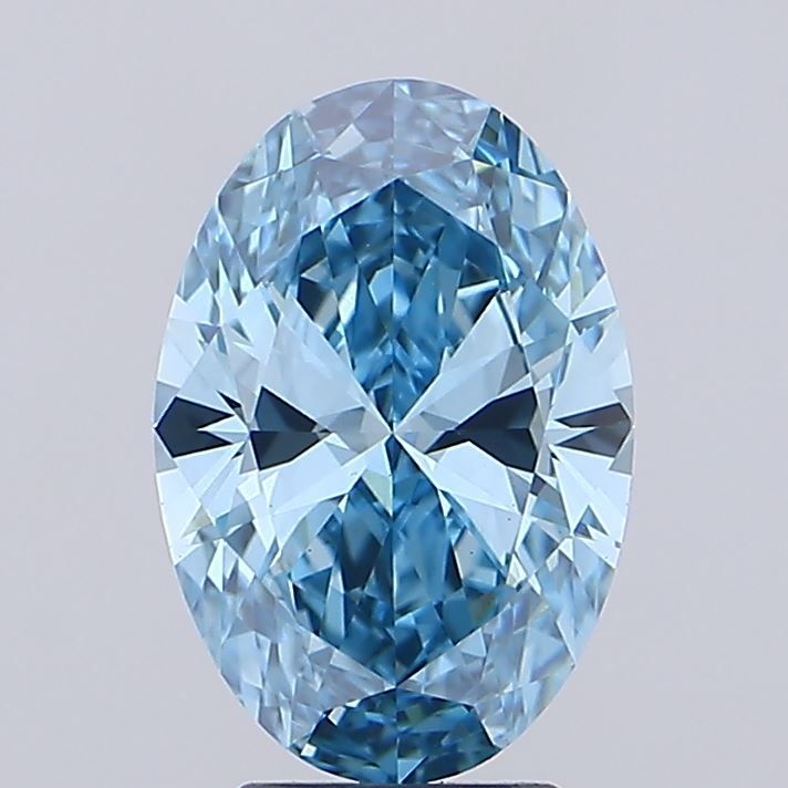 3.04 ct. oval Lab Grown Diamond front image