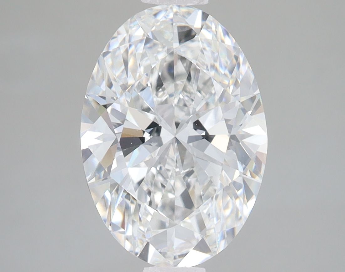 3.01 ct. oval Lab Grown Diamond front image