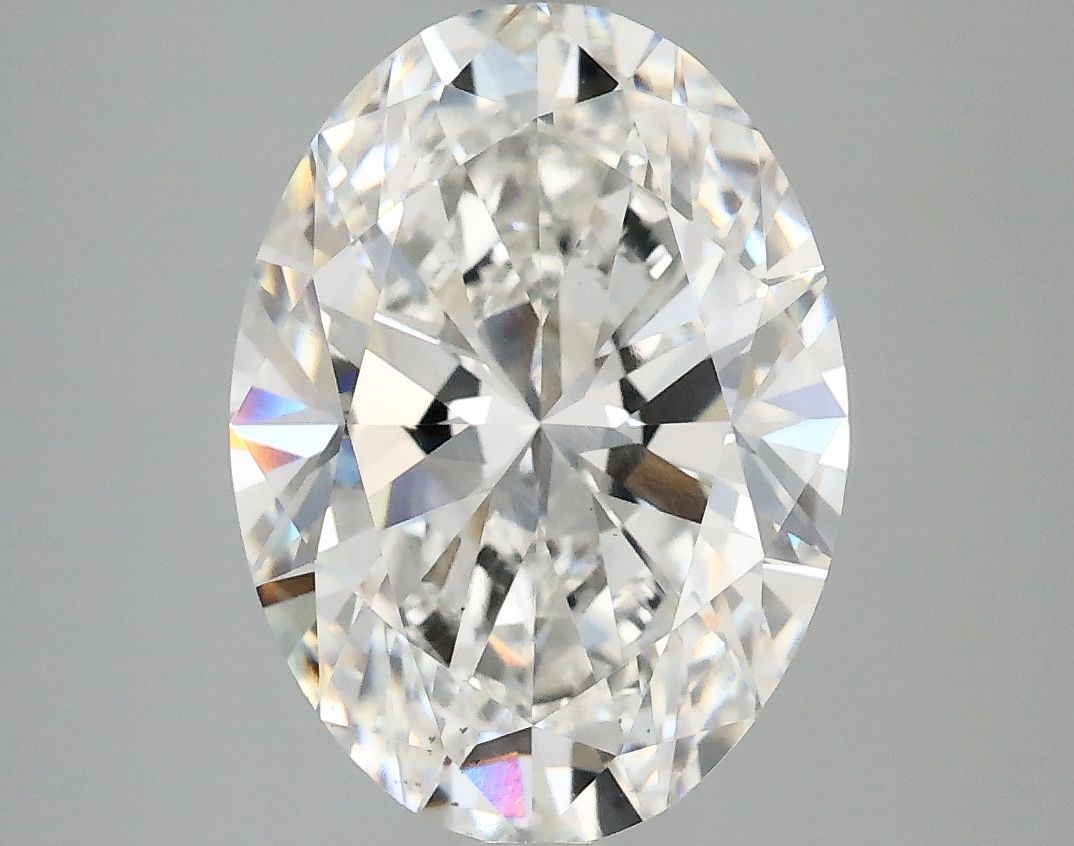 3.96 ct. oval Lab Grown Diamond front image