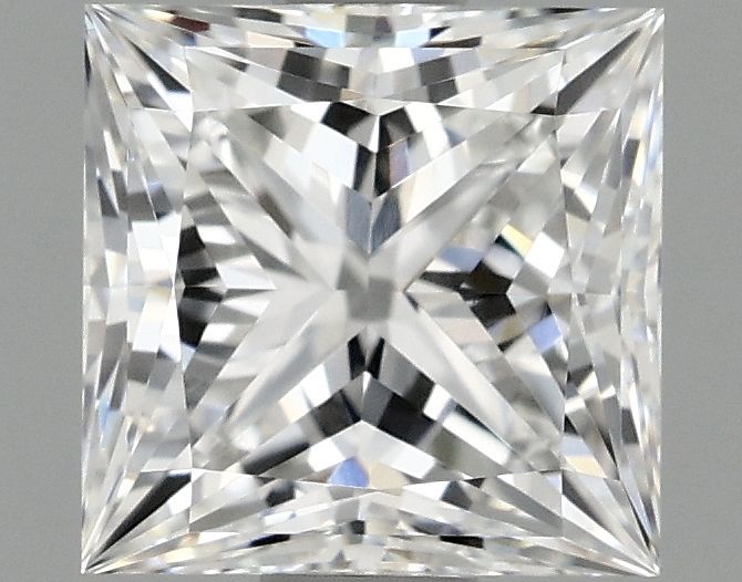 1.10 ct. princess Lab Grown Diamond front image