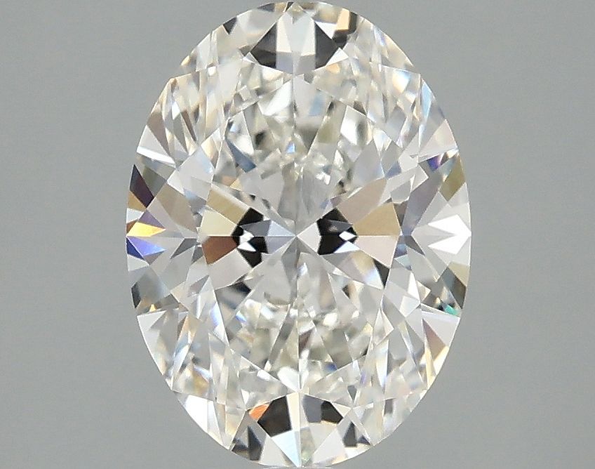 2.06 ct. oval Lab Grown Diamond front image
