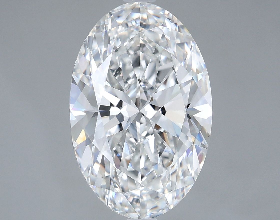 4.02 ct. oval Lab Grown Diamond front image