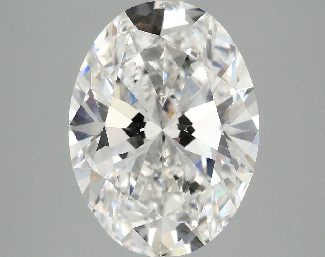 3.98 ct. oval Lab Grown Diamond front image