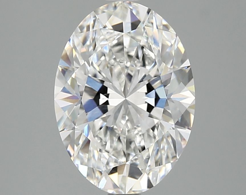 2.87 ct. oval Lab Grown Diamond front image