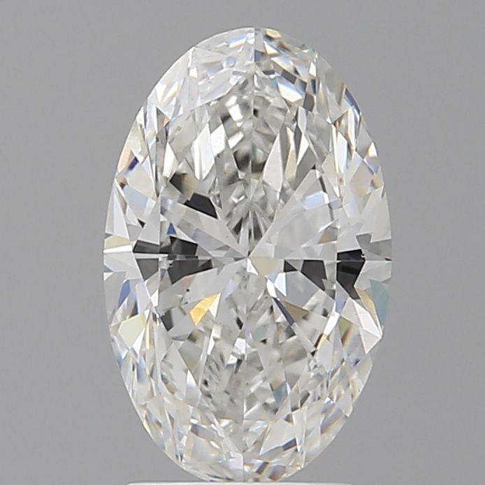 2.55 ct. oval Lab Grown Diamond front image