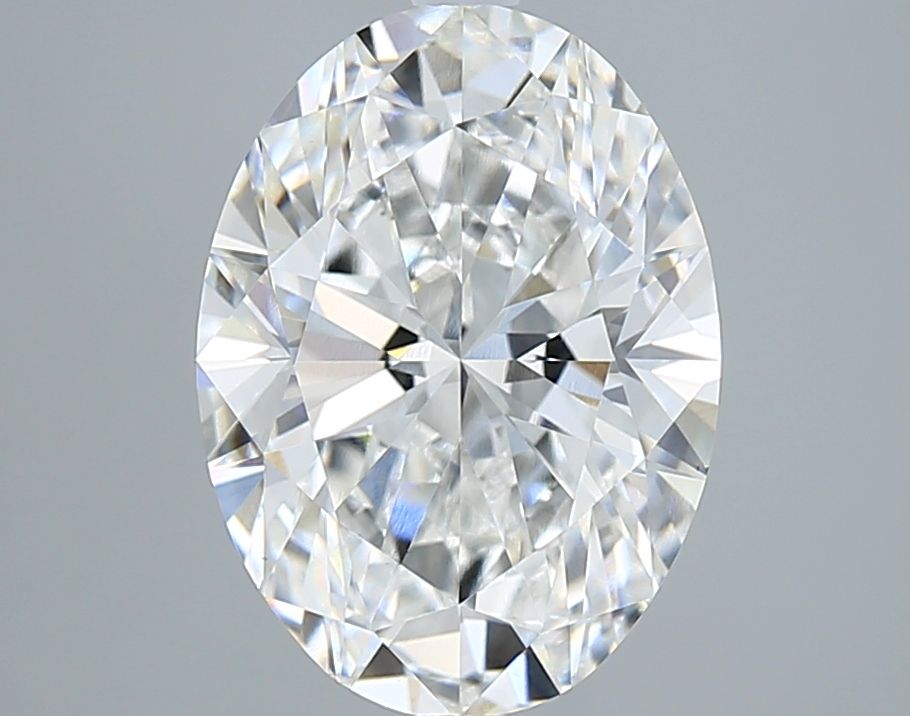 3.50 ct. oval Lab Grown Diamond front image