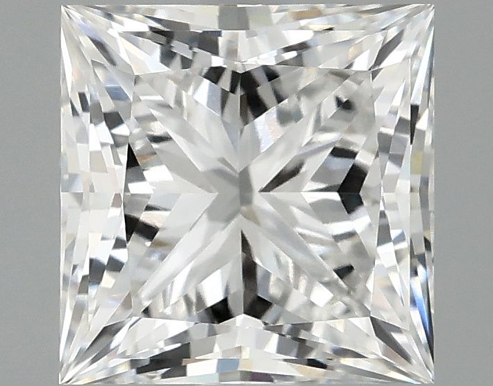 2.10 ct. princess Lab Grown Diamond front image