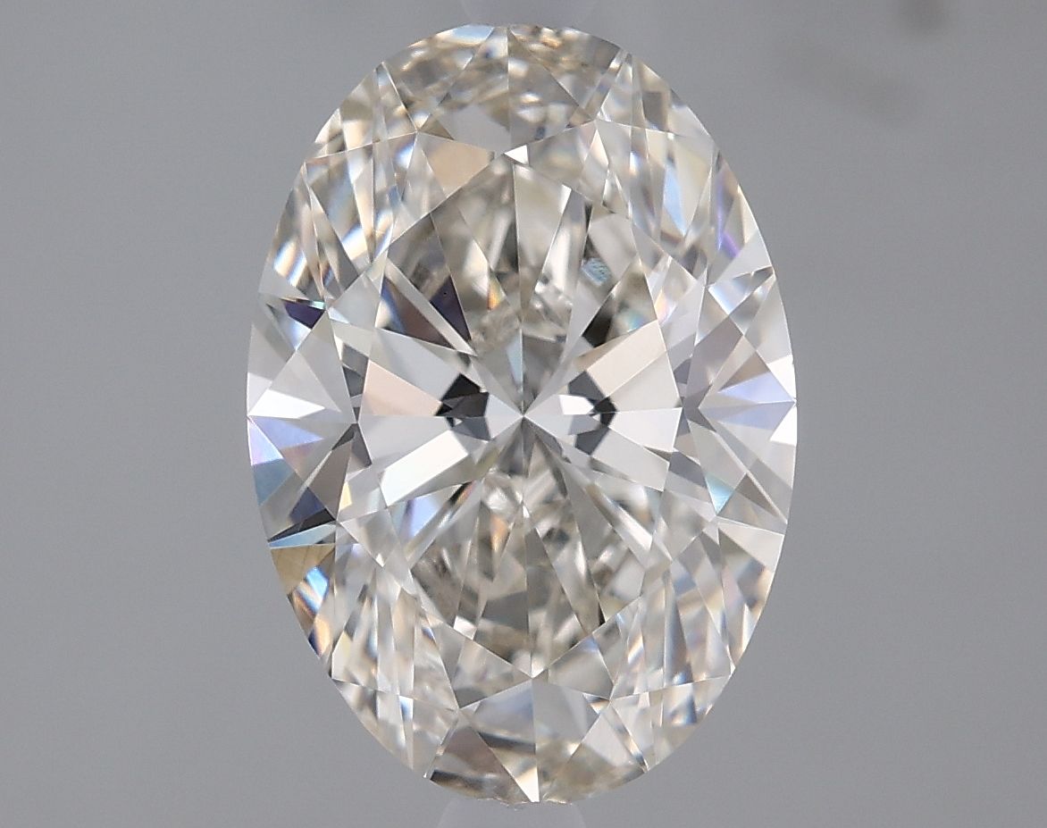 2.06 ct. oval Lab Grown Diamond front image