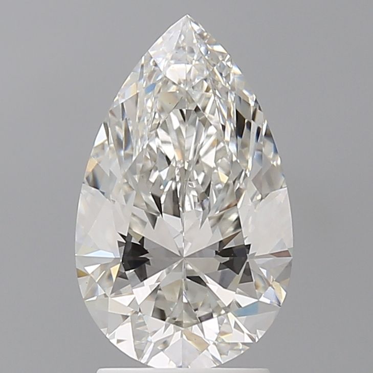 2.60 ct. pear Lab Grown Diamond front image