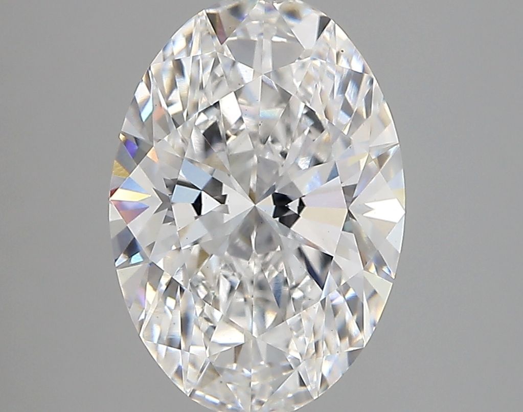 3.09 ct. oval Lab Grown Diamond front image