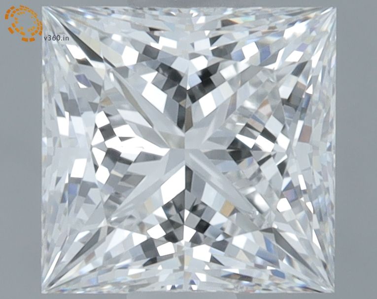 1.03 ct. princess Lab Grown Diamond front image