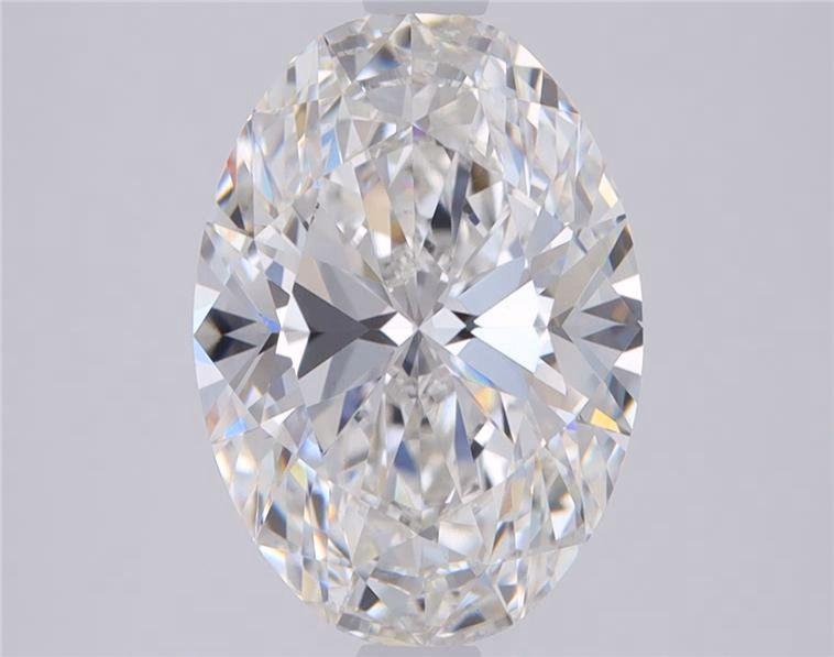 2.57 ct. oval Lab Grown Diamond front image
