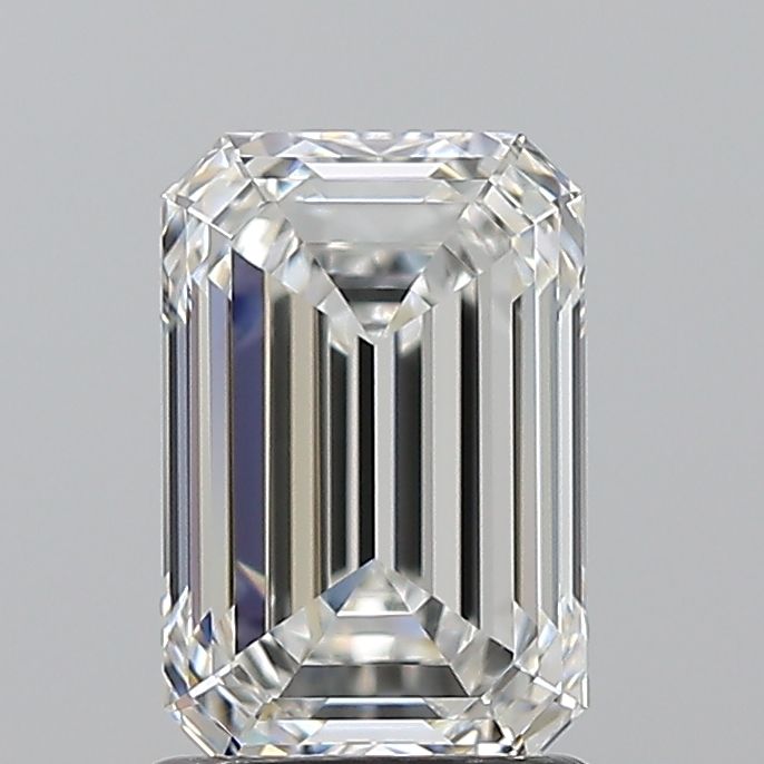 Diament szmaragdowy, 1.5 ct, G, VVS1