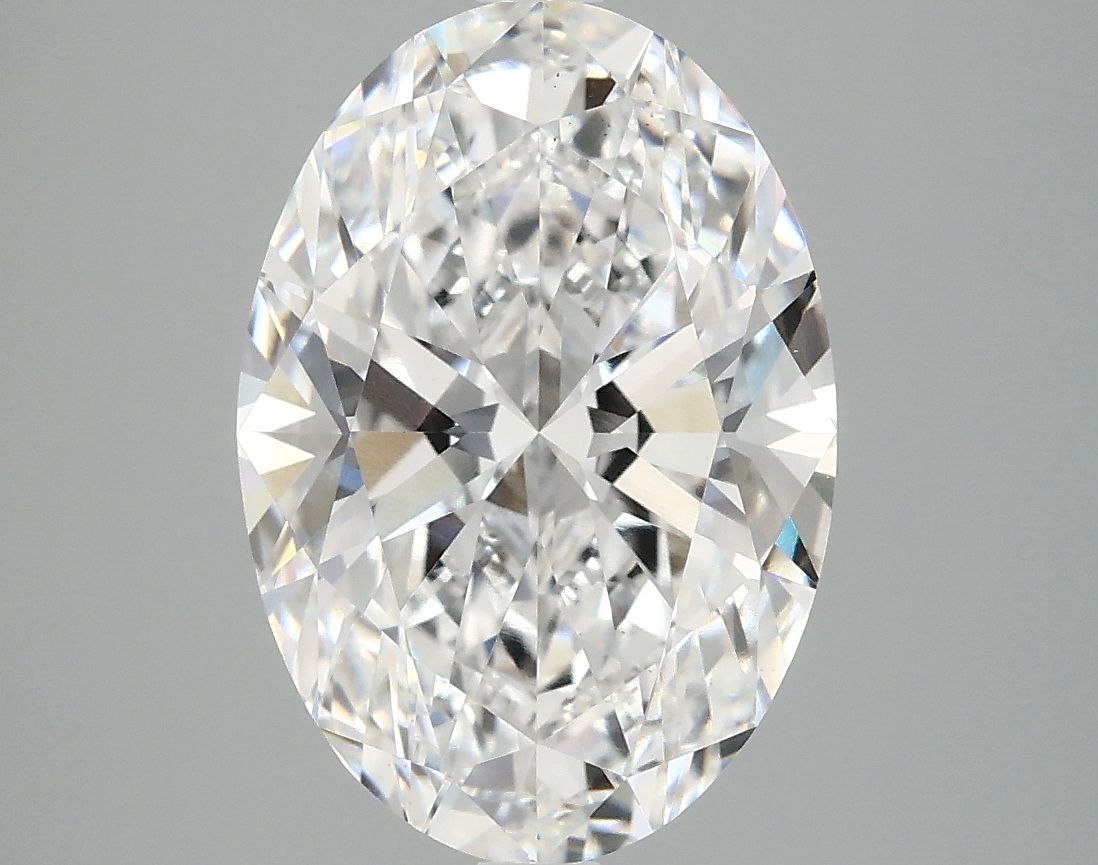 4.06 ct. oval Lab Grown Diamond front image